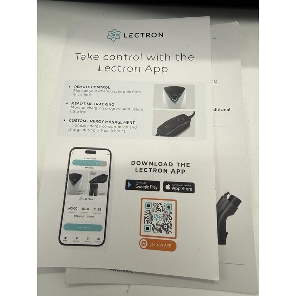 Lectron Level 2 Tesla Charger (WiFi Version) 240V, 40 Amp, NEMA 14-50 Plug 16ft - Picture 16 of 16